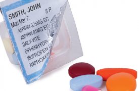 opened blister pack with pills